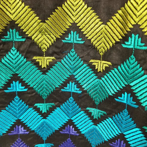 Pakistani Branded Embroidered Cotton/Lawn Kurti Tunic Kameez Shirt Top Small NEW - Picture 6 of 7